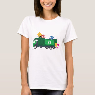 T-shirt Camion de recyclage ABC
