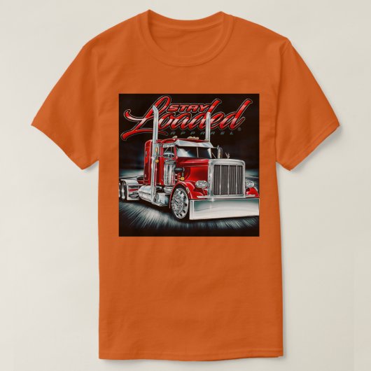 T-shirt Camion de séjour chargé (Design devant)