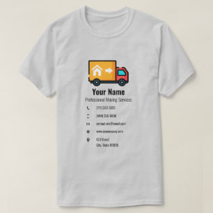 T-shirt Camion de services mobiles personnalisable