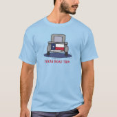 T-shirt Camion de Texas Road Trip State (Devant)