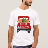 T-shirt Camion de Thanksgiving (Devant)