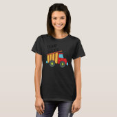 T-shirt Camion de vidange (Devant entier)