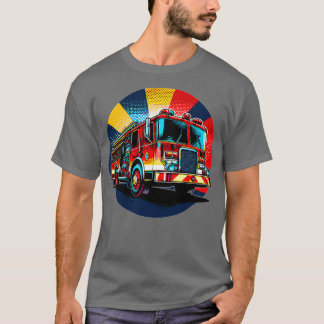 T-shirt Camion d'incendie 19