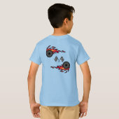 T-shirt Camion du Monstre des feux de foudre (Dos entier)