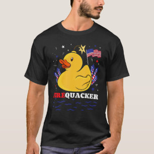 T-shirt Camion en caoutchouc pour pétard 4 juillet Firequa