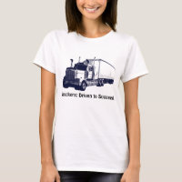 Camion et chemise de positif de chauffeurs de
