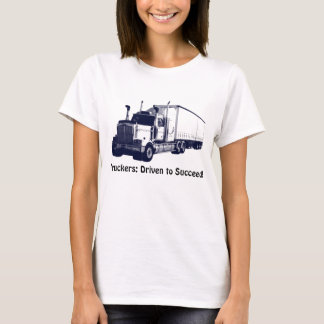 T-shirt Camion et chemise de positif de chauffeurs de