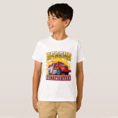 T-shirt Camion-feu (Devant entier)