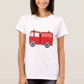 T-shirt Camion feu rouge (Devant)
