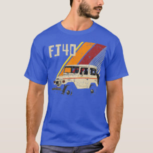T-shirt Camion FJ40 Land Cruiser 4WD 