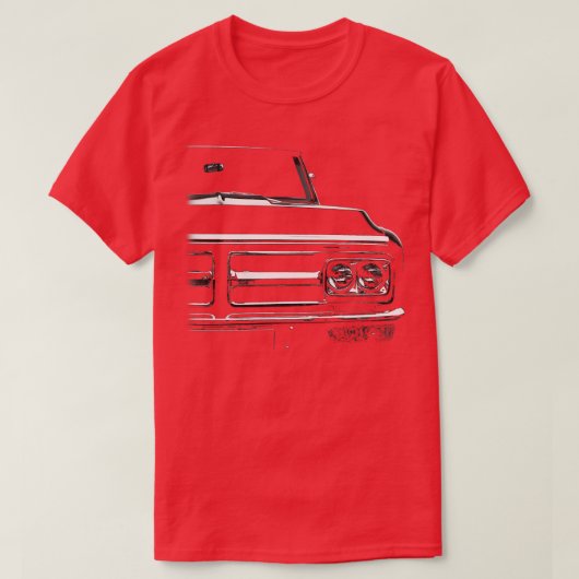 T-shirt camion gmc 1972 (Design devant)