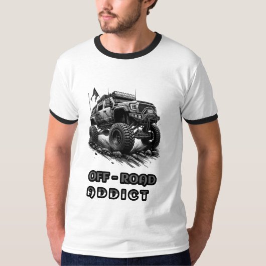 T-SHIRT CAMION HORS ROUTE (Devant)