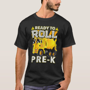 T-shirt Camion Mélangeur De Béton Prêt À Faire Rouler Pré