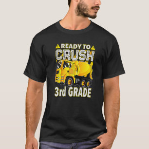 T-shirt Camion Mélangeur En Béton Prêt À Écraser 3E Grade