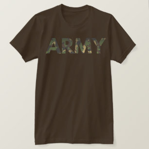 T-shirt Camion militaire vert de l'armée