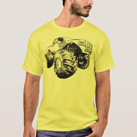 T-shirt Camion Monster (Devant)