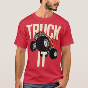 T-shirt Camion Monster 4x4 Camion Camion Cowboy C