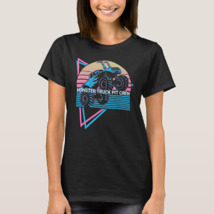 T-shirt Camion Monster Anniversaire Tante Du Garçon Annive