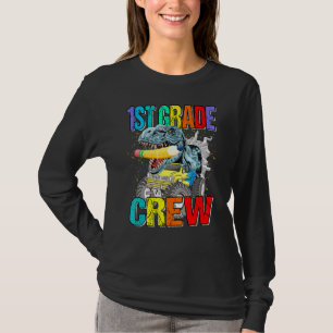 T-shirt Camion Monster de 1ère année Dinosaur Boys