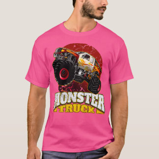 T-shirt Camion Monster surdimensionné
