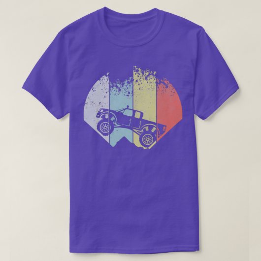 T-shirt Camion Monster vintage (Design devant)
