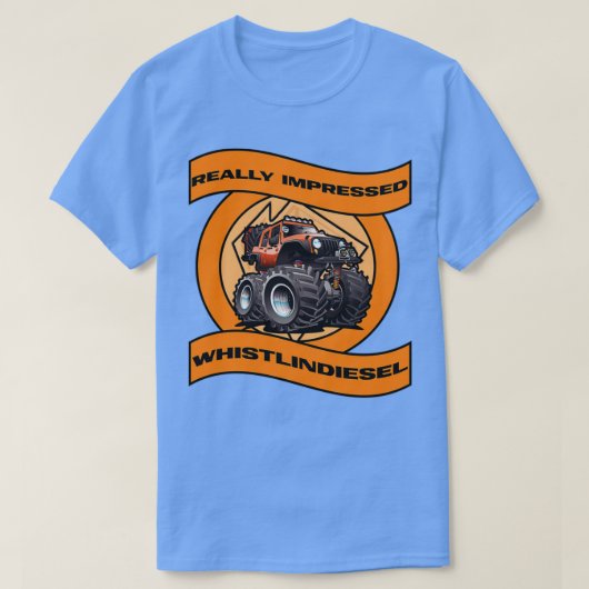 T-shirt Camion Monster Whistlindiesel 2 (Design devant)