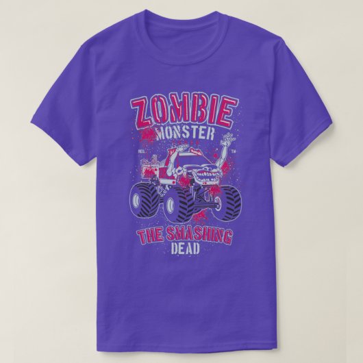 T-shirt Camion Monster Zombie (Design devant)