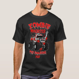 T-shirt Camion Monster Zombie La Flambée Morte