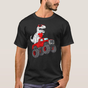 T-shirt Camion monstre à chevaucher Rex pour la Saint-Vale