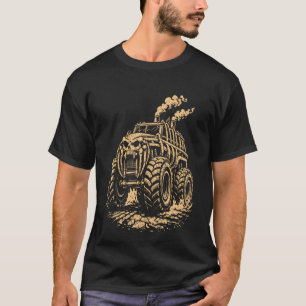 T-shirt Camion Monstre Apocalyptique Inspiré de Cage Thora