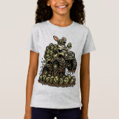 T-Shirt  Camion Monstre de Camouflage de Pâques  (Devant)