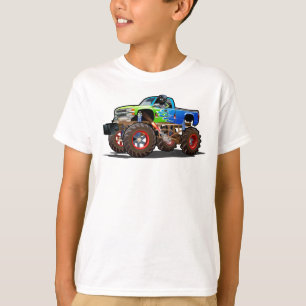 T-shirt Camion monstre de dessin animé
