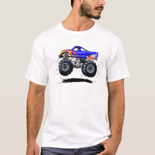 T-shirt Camion monstre de dessin animé