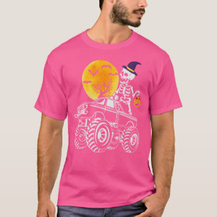 T-shirt Camion Monstre Squelette Bonbon Lune Tout-Petits G