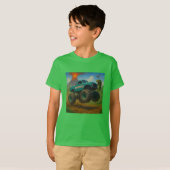 T-shirt camion monstre thomas (Devant entier)