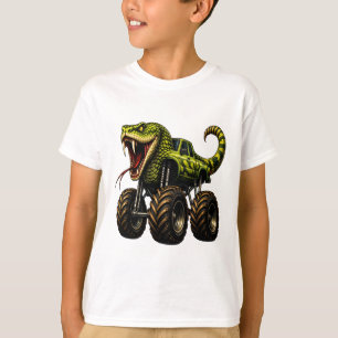 T-shirt Camion Monstre Vipère Venimeuse