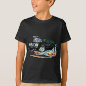 T-shirt Camion noir de Cadillac Escalade (Devant)
