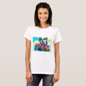 T-shirt Camion Papillon (Devant entier)
