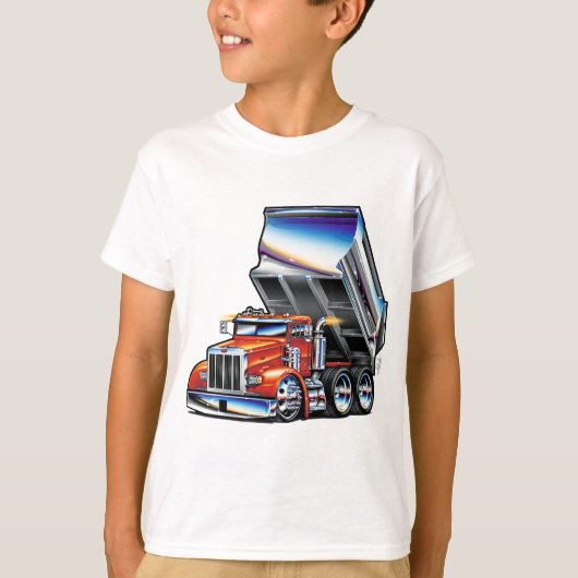 T-shirt Camion-pompe Peterbilt 357 (Devant)
