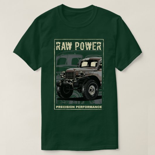 T-shirt Camion Power Wagon (Design devant)