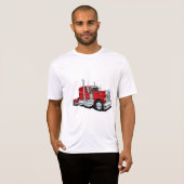 T-shirt Camion rouge (Devant entier)