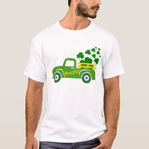 T-shirt Camion Shamrock vintage