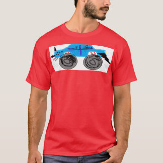 T-shirt camion super doux monstre