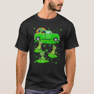 T-shirt Camion vert Leprechaun Casquette Tyrannosaurus St
