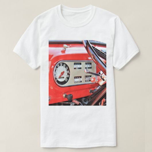 T-shirt camionnette classique 1950 (Design devant)