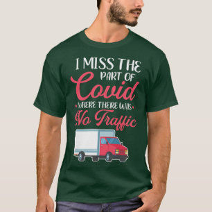 T-shirt Camionnette de pays pour femmes Trucker Camionnett