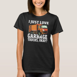 T-shirt Camionnette de pompage Chauffeur d'ordures Collect