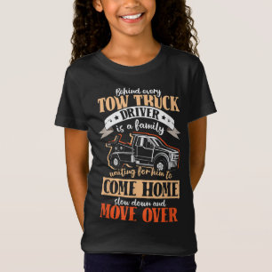 T-Shirt Camionnette de remorque familiale camionneur de re
