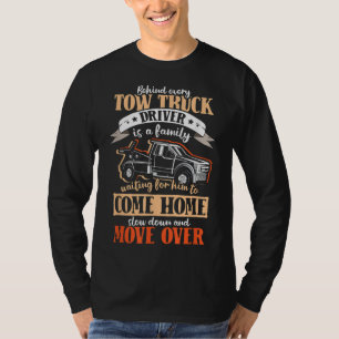 T-shirt Camionnette de remorque familiale camionneur de re