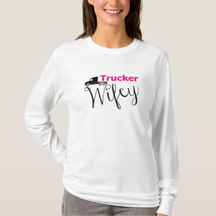 T-shirt Camionnette Femme Camionneur Camionneur Camionneur